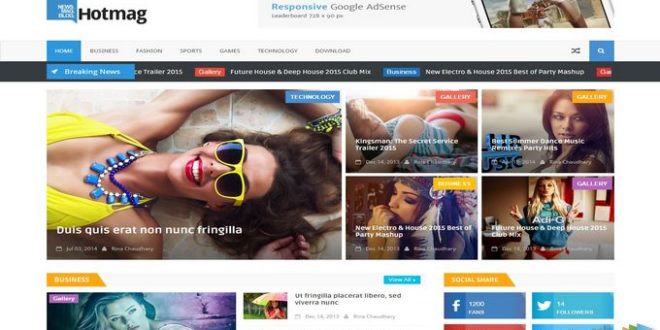 List of 2016 SEO Magazine Template for Blogger