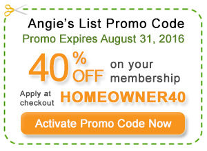 Angies list promo code 2016-2017