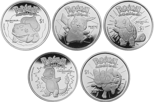 List of Niue Pokemon coin
