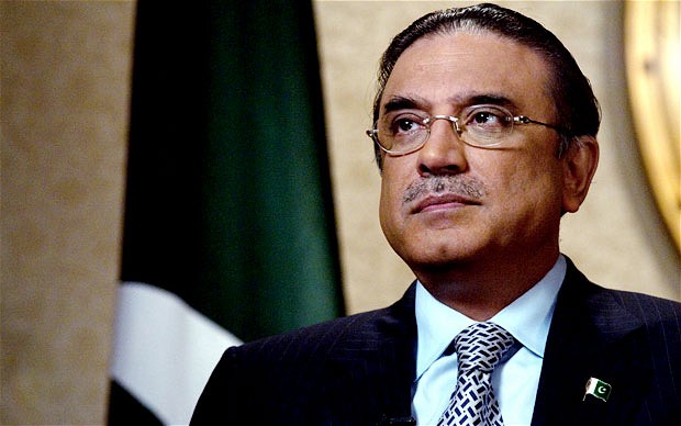 Asif Ali Zardari president of pakistan