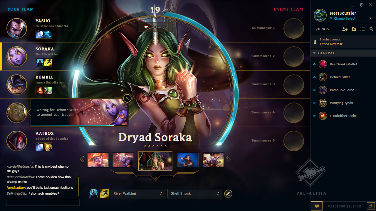 Skriv en rapport Latterlig mus Lol alpha client