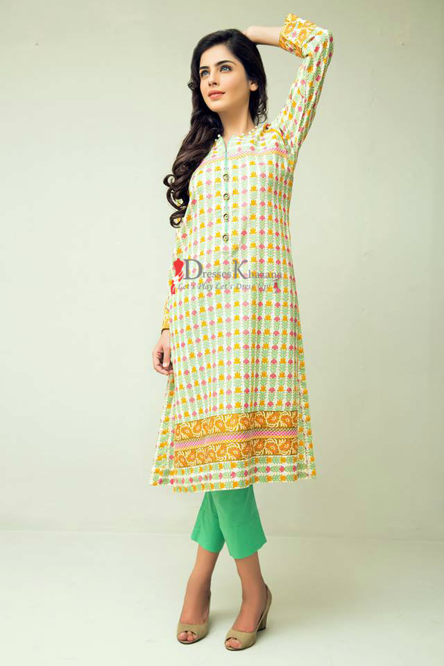 List of Female Kurta Designs in Pakistan 2017