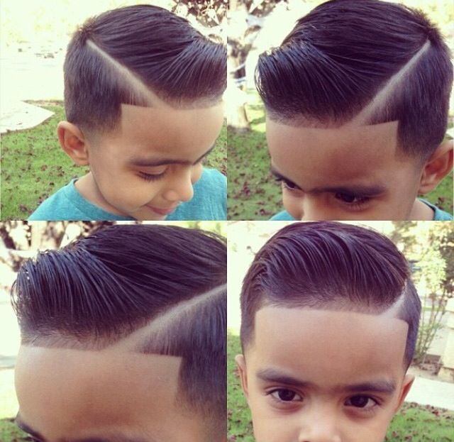 Short Pompadour Hair cutting