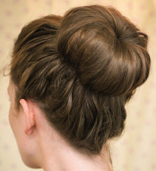 Ballerina Bun hair style