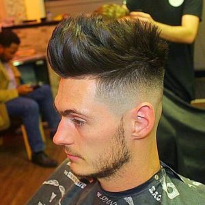 Long Spiky hair cutting