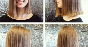 Blunt bob haircut