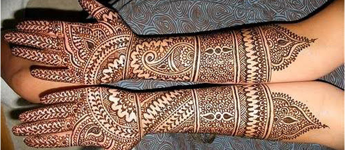 List of Indian Bridal Mehndi Design Collection 2017