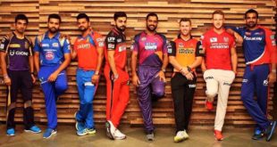 IPL 2017 Points Table, Team Standings