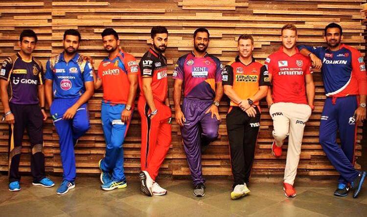 IPL 2017 Points Table, Team Standings