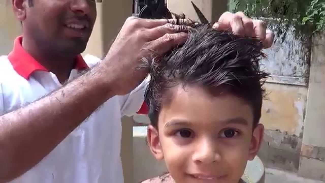 Indian Kids Latest Haircutting for Eid