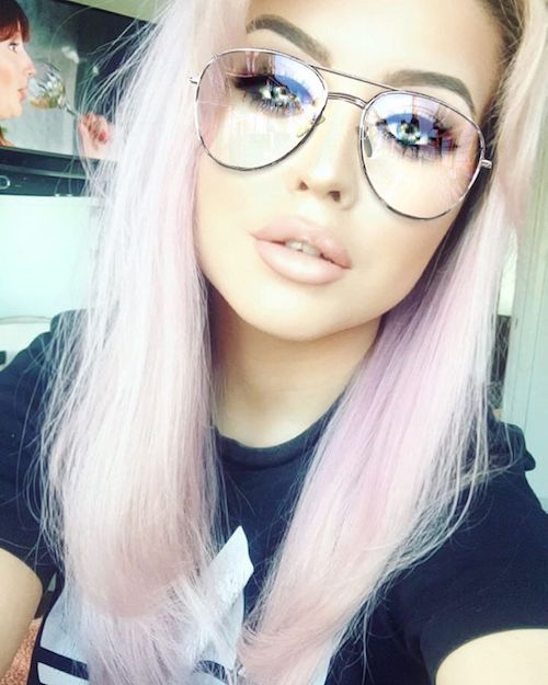 bubble gum hair color