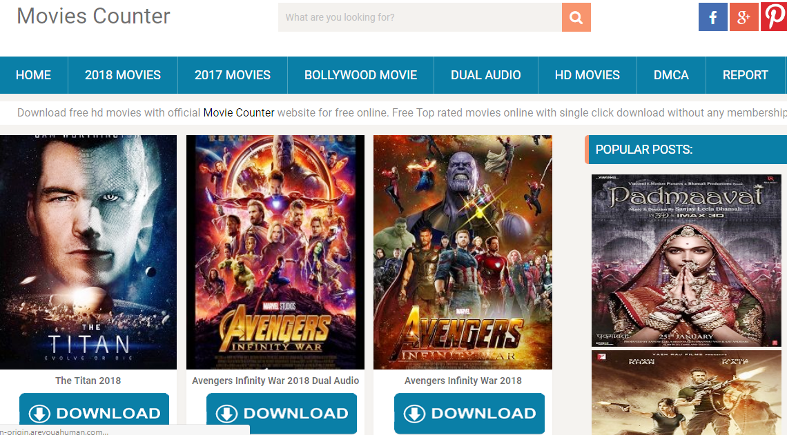 Hollywood movies website list in hindi dubbed 2025