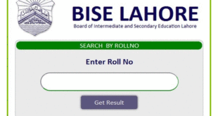 BISE LAHORE MATRIC RESULT 15 JULY 2019