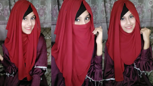 Latest Hijab Style 2021 Step By Step With Niqab