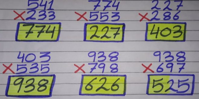 Thai lottery 3up direct set formula 16 April 2020