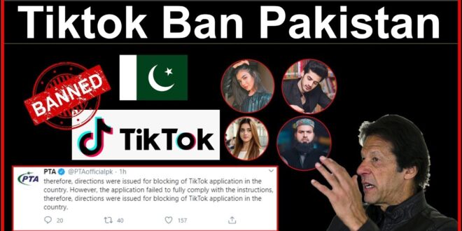 Why TikTok Ban again in Pakistan today 2021