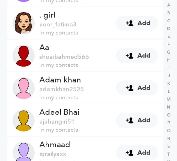 List of Girls Cool Snapchat Usernames
