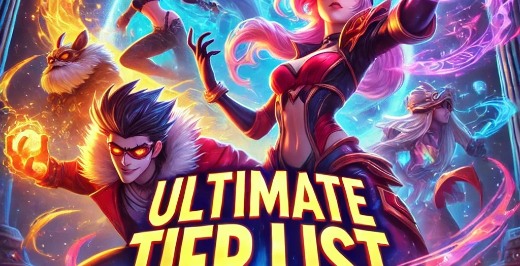 Dominating the Rift Ultimate Wild Rift Tier List for Champions January 2025